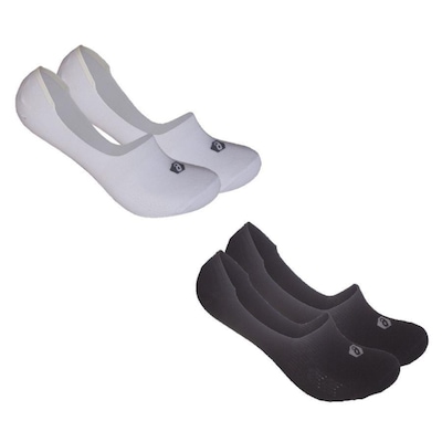 Meias Sapatilha Asics Basic Pack - Adulto - Foto 1