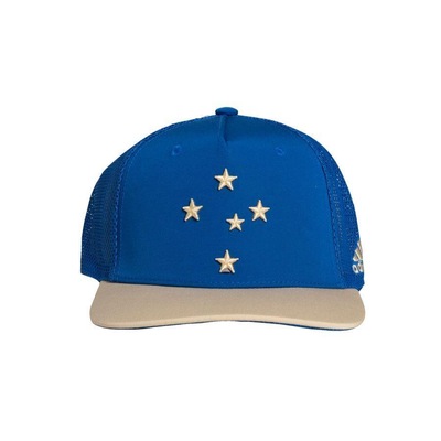 Boné Aba Reta do Cruzeiro adidas Trucker - Snapback - Adulto - Foto 4