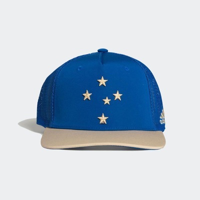Boné Aba Reta do Cruzeiro adidas Trucker - Snapback - Adulto - Foto 1