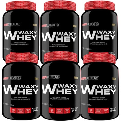 Waxy Whey Protein Bodybuilders Baunilha - 900g - 6 unidades - Foto 1