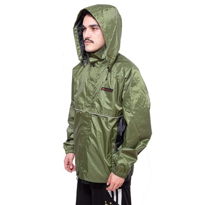 Jaqueta com Capuz Trilhas e Rumos Anorak Storm Tecido Respirável - Masculina - Foto 3