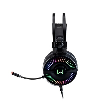 Fone Headset Gamer Warrior Flamma USB 2.0 Stereo LED RGB PH306 - Foto 2