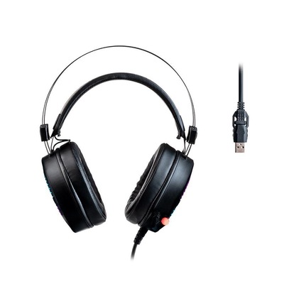Fone Headset Gamer Warrior Flamma USB 2.0 Stereo LED RGB PH306 - Foto 3
