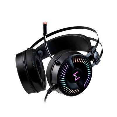 Fone Headset Gamer Warrior Flamma USB 2.0 Stereo LED RGB PH306 - Foto 4