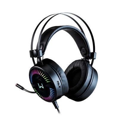 Fone Headset Gamer Warrior Flamma USB 2.0 Stereo LED RGB PH306 - Foto 5