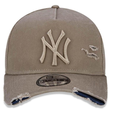 Boné Aba Curva New Era New York Yankees 940 Damage Destroyed - Strapback - Adulto - Foto 3