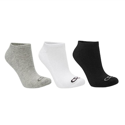 Kit de Meias Olympikus Cano Curto - Feminino - Foto 1