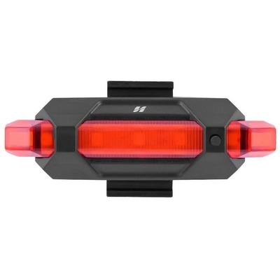 Sinalizador High One traseiro recarregável USB 50 lumens - Foto 1