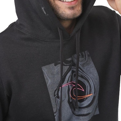 Blusão de Moletom com Capuz Rip Curl Icon Box Gabe - Masculino - Foto 4