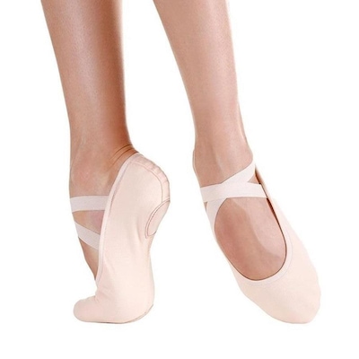 Sapatilha Meia Ponta Só Dança Super Profissional Strech SD-120 - Adulto - Foto 1