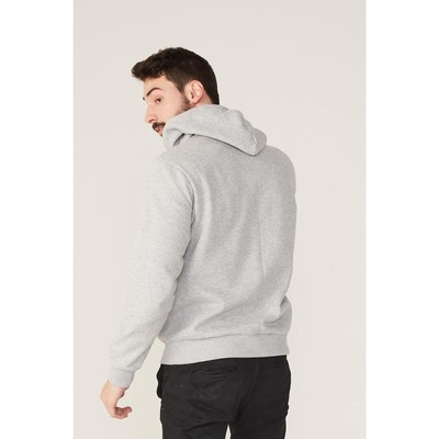 Blusão de Moletom com Capuz Fatal Fechado - Masculino - Foto 2