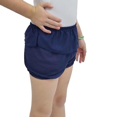 Short Ballet Ritmus Com Babado Jersey - Adulto - Foto 2