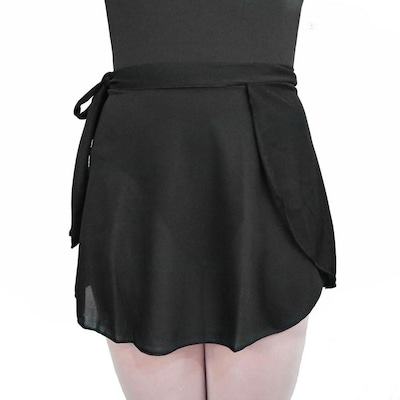 Saia Ballet Ritmus Transpassada Jersey - Infantil - Foto 1