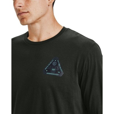 Camiseta Manga Longa Under Armour Max Velocity - Masculina - Foto 4