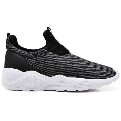 Tênis Ever Way Nylon Elástico Textura - Masculino - Foto 3