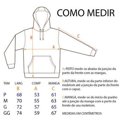 Blusão de Moletom com Capuz Ragor Liso com Bolso Canguru - Masculino - Foto 3