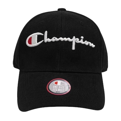 Boné Champion Classic Twill Script Heritage - Strapback - Adulto - Foto 2
