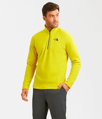 Jaqueta sem Capuz Fleece The North Face Tka 100 Glacier - Masculina - Foto 1