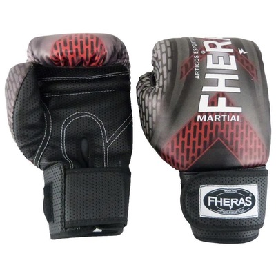 Luva Boxe Muay Thai Fheras Top Iron - Adulto - Foto 2