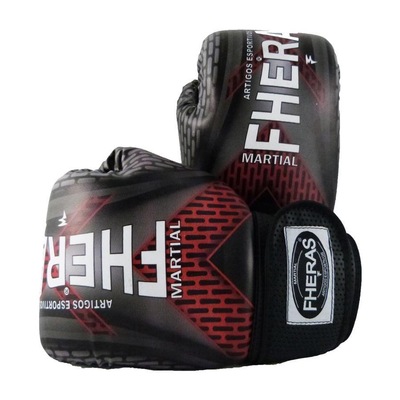Luva Boxe Muay Thai Fheras Top Iron - Adulto - Foto 3