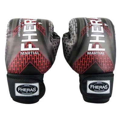 Luva Boxe Muay Thai Fheras Top Iron - Adulto - Foto 1