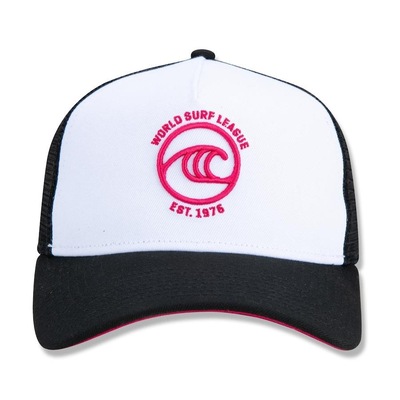 Boné Aba Curva New Era 9Forty A-Frame Trucker WSL Oficial Surfe - Snapback - Adulto - Foto 2