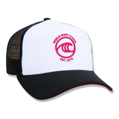 Boné Aba Curva New Era 9Forty A-Frame Trucker WSL Oficial Surfe - Snapback - Adulto - Foto 3
