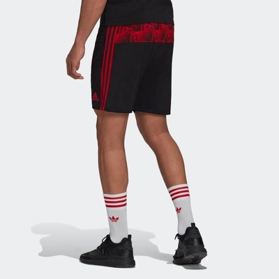 Bermuda CR Flamengo Icons adidas - Masculina - Foto 3