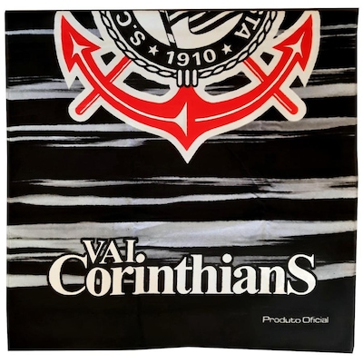 Toalha de Banho do Corinthians Buettner Oficial - Adulto - Foto 3