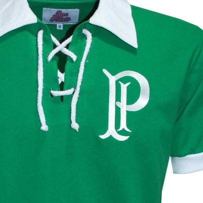 Kit Liga Retrô com Camisas do Palmeiras 1914/15 e 1951 - Masculina - Foto 4