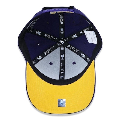 Boné Aba Curva New Era Los Angeles Lakers NBA 940 Primary - Snapback - Adulto - Foto 5