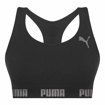 Kit Top Puma Nadador Sem Costura - Feminino - 3 Unidades - Foto 2