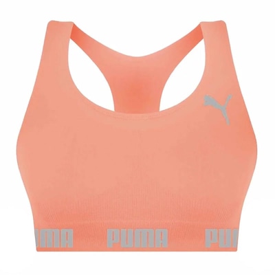 Kit Top Puma Nadador Sem Costura - Feminino - 2 Unidades - Foto 3