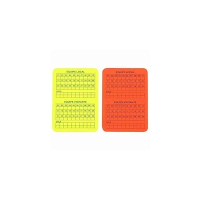 Kit de Cartões para Juiz de Futebol de Campo Poker - Foto 2