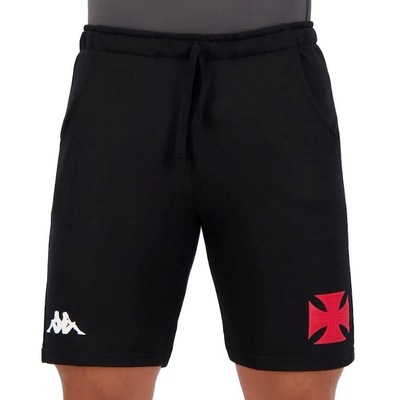 Bermuda de Moletom do Vasco Supporter Kappa - Masculina - Foto 1