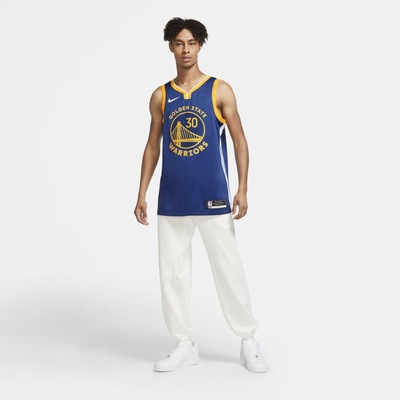 Camisa Regata Nike Golden State Warriors Stephen Curry Icon Edition 2020 - Masculina - Foto 5