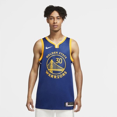 Camisa Regata Nike Golden State Warriors Stephen Curry Icon Edition 2020 - Masculina - Foto 1