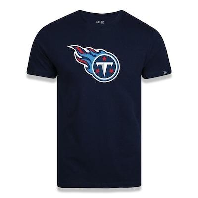 Camiseta New Era Tennessee Titans Logo Time Nfl - Masculina - Foto 1