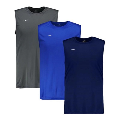 Kit de Camiseta Regata Machão Penalty Matis - Masculina - 3 Unids - Foto 1