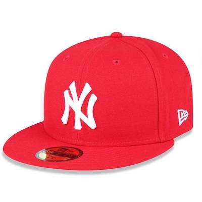 Boné Aba Reta New Era New York Yankees 5950 - Fechado - Adulto - Foto 1