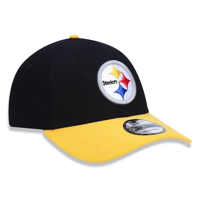 Boné Aba Curva New Era Pittsburgh Steelers 940 Snapback HC Basic - Snapback - Adulto - Foto 4