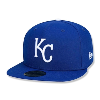 Boné Aba Reta New Era Kansas City Royals 5950 Game Cap - Fechado - Adulto - Foto 1