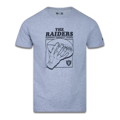 Camiseta New Era Masculina Las Vegas Raiders NFL Street Hand Ball - Foto 1