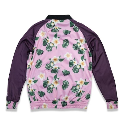 Jaqueta New Era Track Sport Girls Floral - Feminina - Foto 2