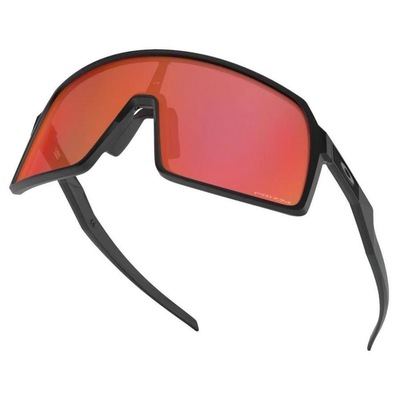 Óculos de Sol Oakley Sutro Matte Black W/ Prizm Trail Torch - Unissex - Foto 3