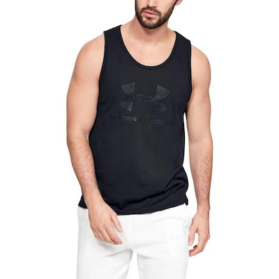 Camiseta Regata Under Armour Sportstyle Logo Tank - Masculina - Foto 1