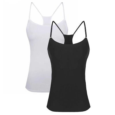 Camiseta Regata Puma Modal Stretch - Feminina - 2 Unidades - Foto 1