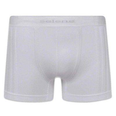 Cueca Boxer Selene sem Costura - Adulto - 3 Unidades - Foto 2