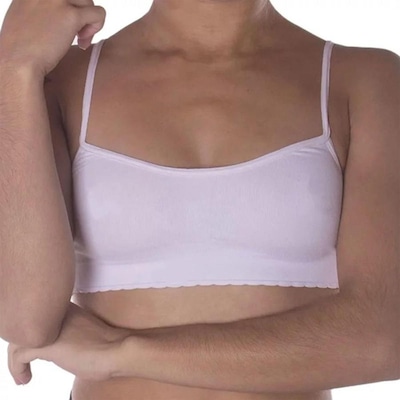 Kit Top Fitness Selene Sem Costura - 3 Unidades - Infantil - Foto 2