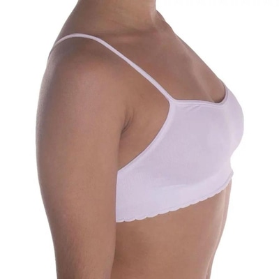 Kit Top Fitness Selene Sem Costura - 3 Unidades - Infantil - Foto 3